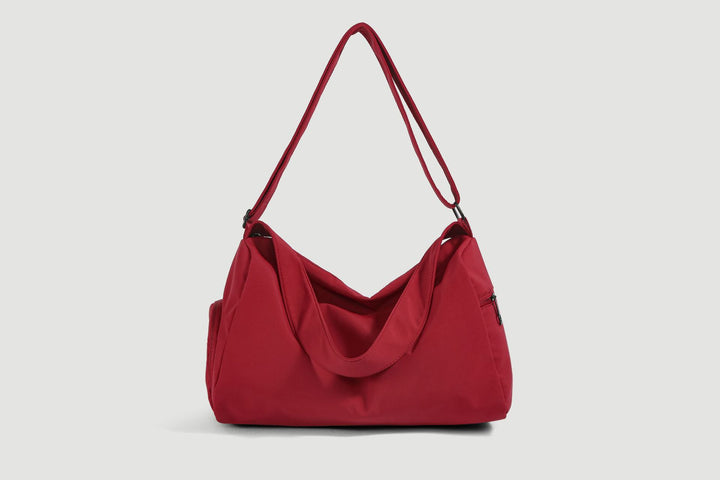 Sleek Multi-Pocket Shoulder Bag