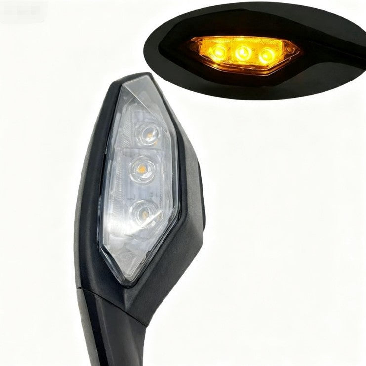 Adjustable LED Motorcycle Rearview Mirror Stornfield