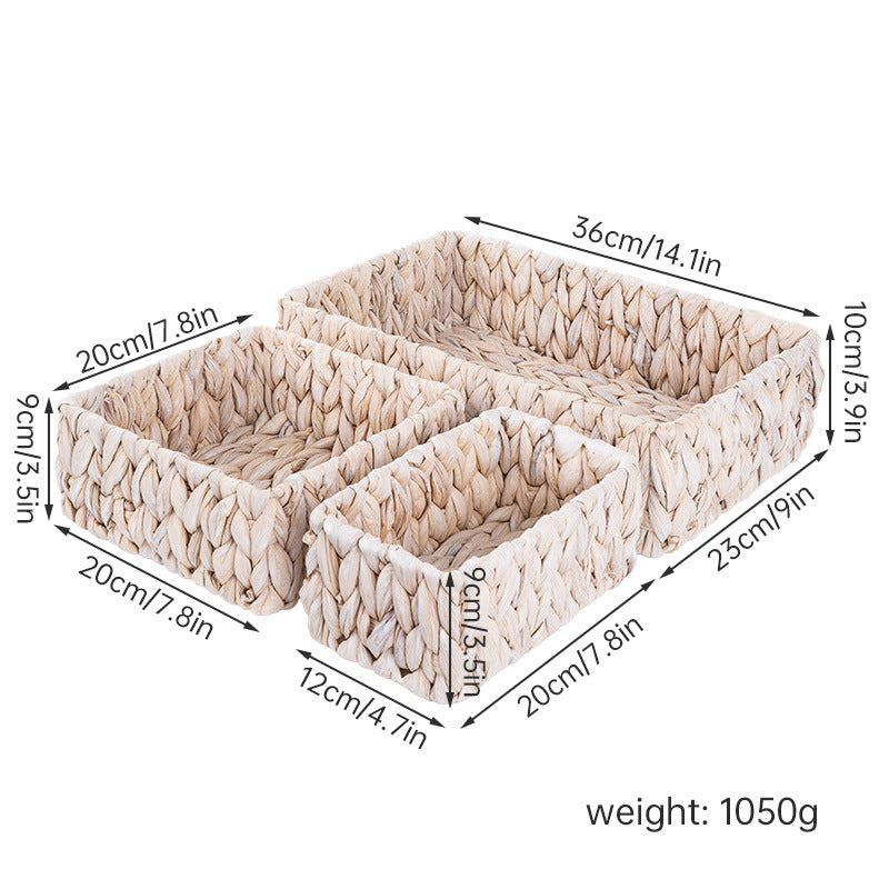 Natural Fiber Storage Basket Set Stornfield