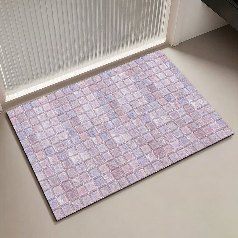 Mosaic Pattern Bath Mat Stornfield