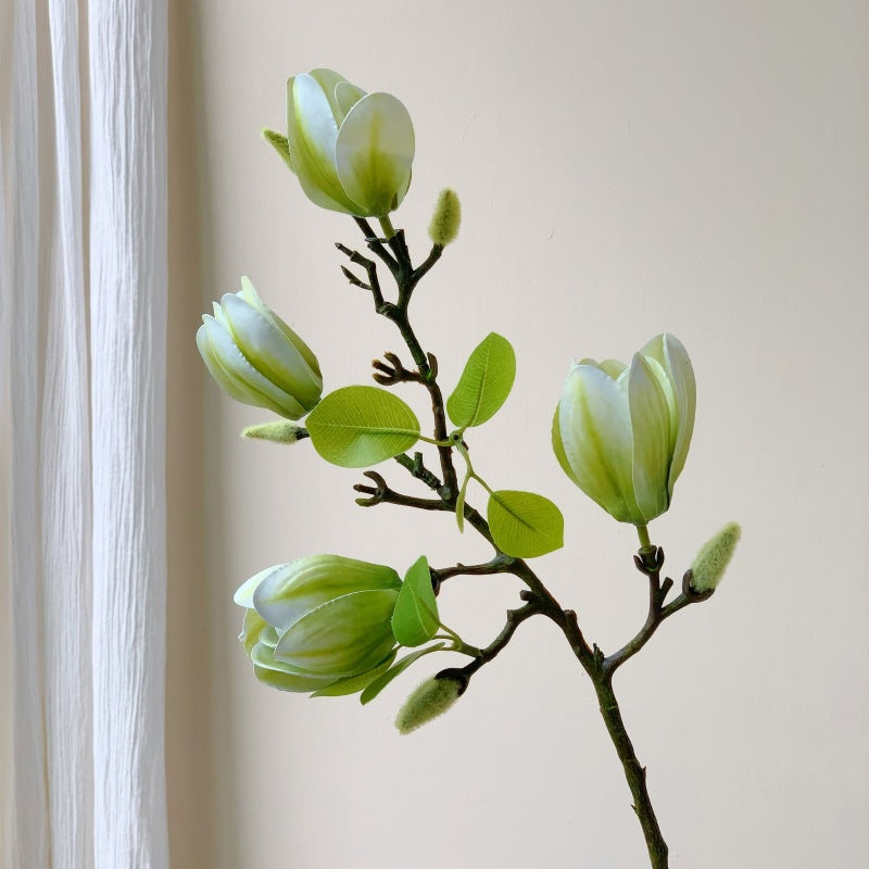 Decorative Faux Magnolia Branch