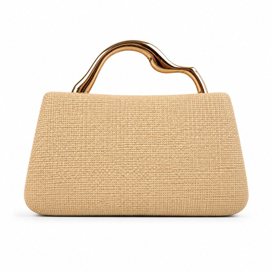Structured Leather Handbag