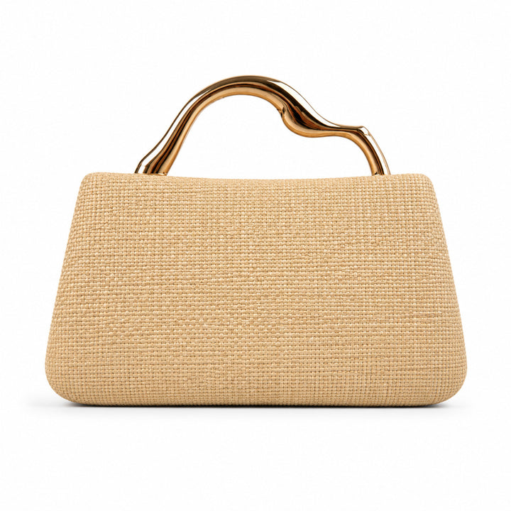 Structured Leather Handbag