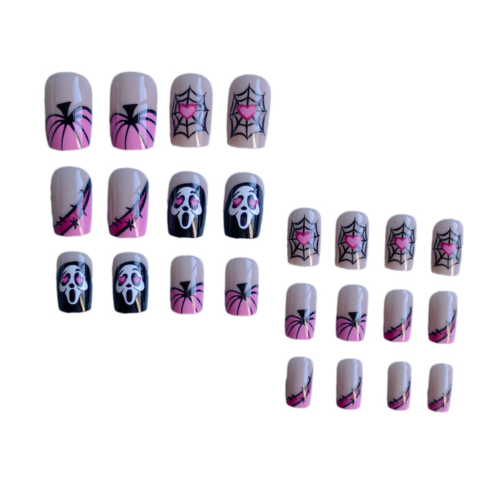 Halloween-Themed Press-On Nail Set Stornfield