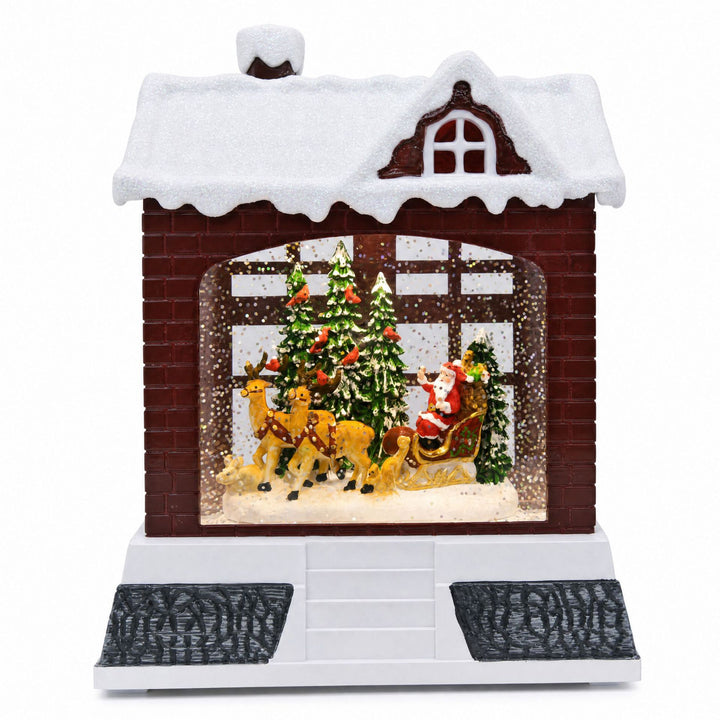 Decorative Christmas lantern with lights Stornfield