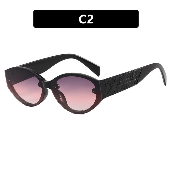 Ladies extravagant Cat-Eye sunglasses with textured frame Stornfield