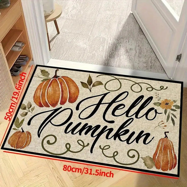 Leaf Pattern Decorative Doormat Stornfield