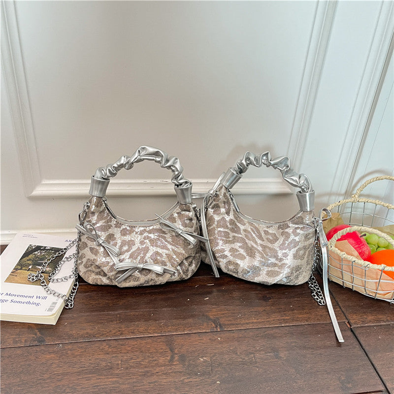 Animal Print Shoulder Bag