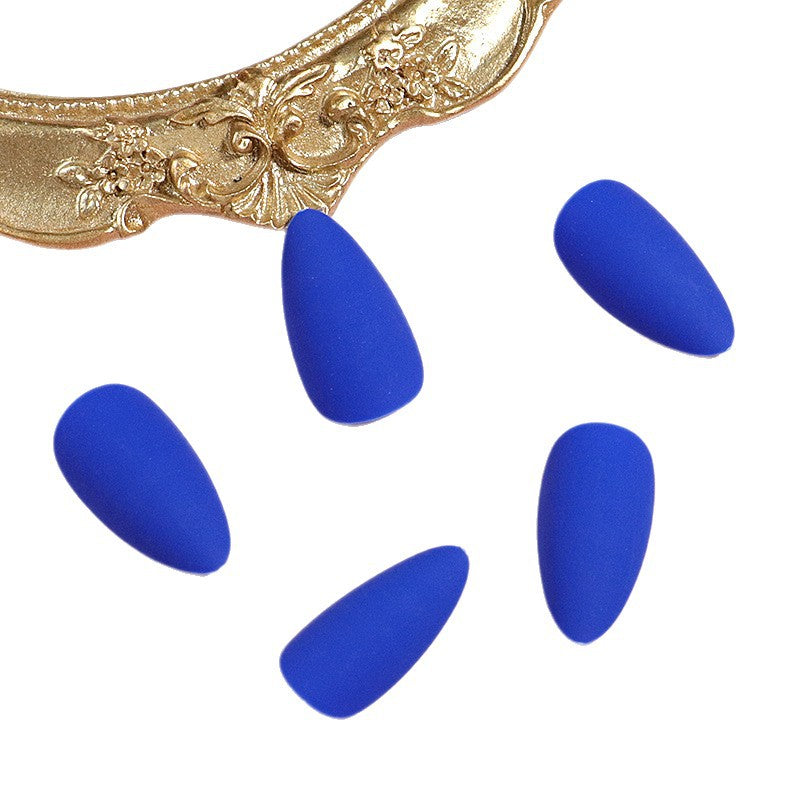 Matte Stiletto Press-On Nail Set Stornfield