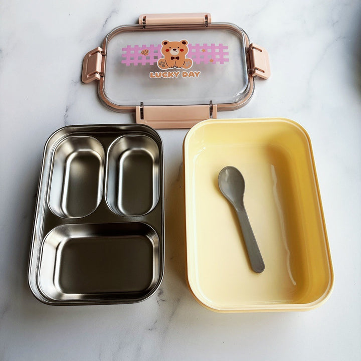 Multi-Compartment Insulated Lunch Box