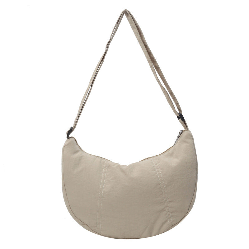 Soft Fabric Hobo Shoulder Bag