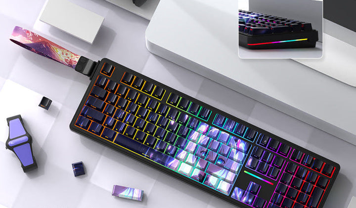 Gasket-Mounted RGB Mechanical Keyboard Stornfield