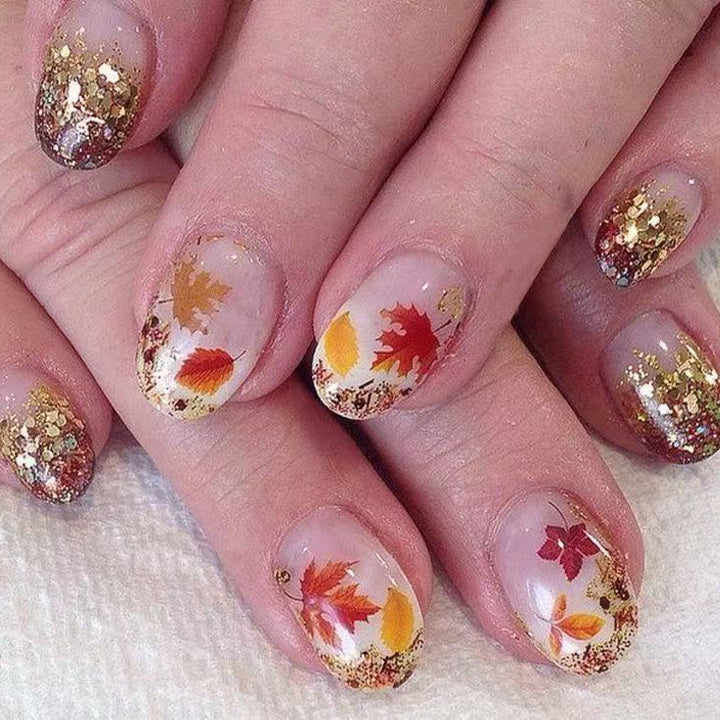 Autumn Leaf Press-On Nails Stornfield