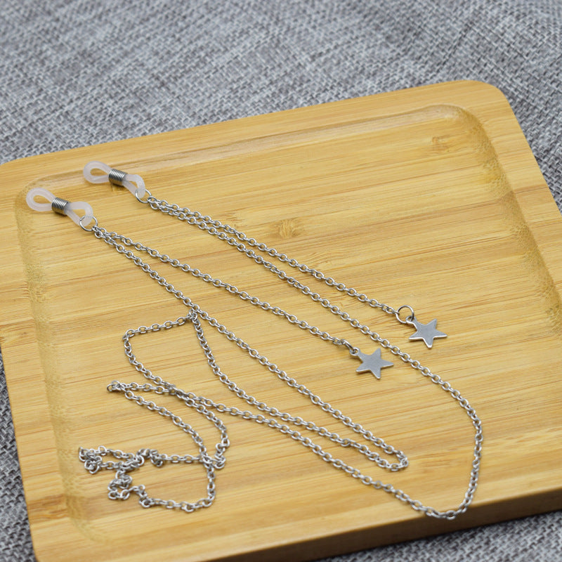 Star-Accented Chain Eyewear Holder Stornfield