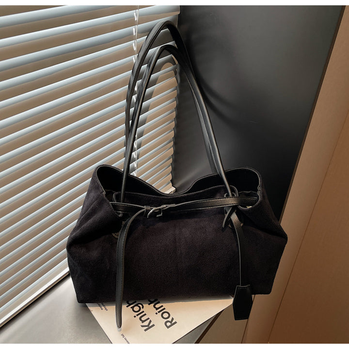 Luxe Suede Tote Bag Stornfield