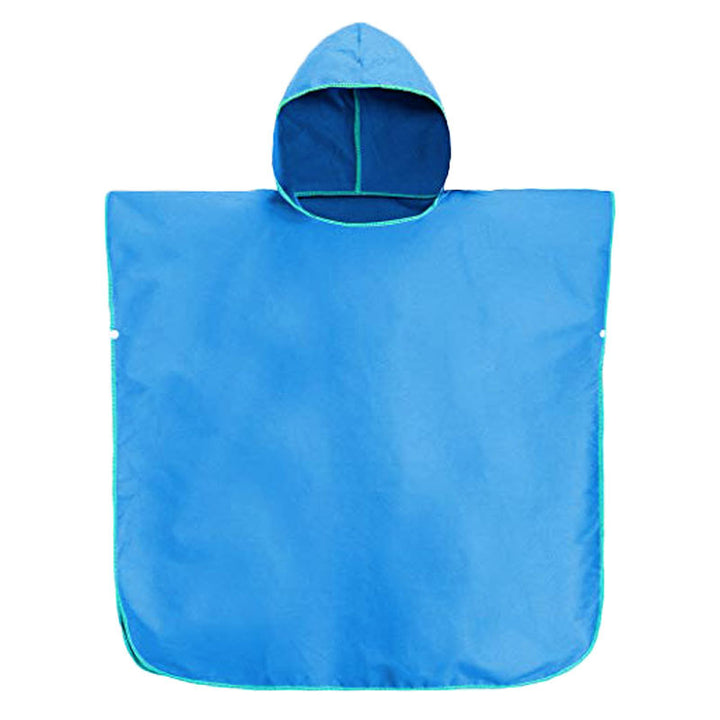 Water-repellent hooded poncho Stornfield