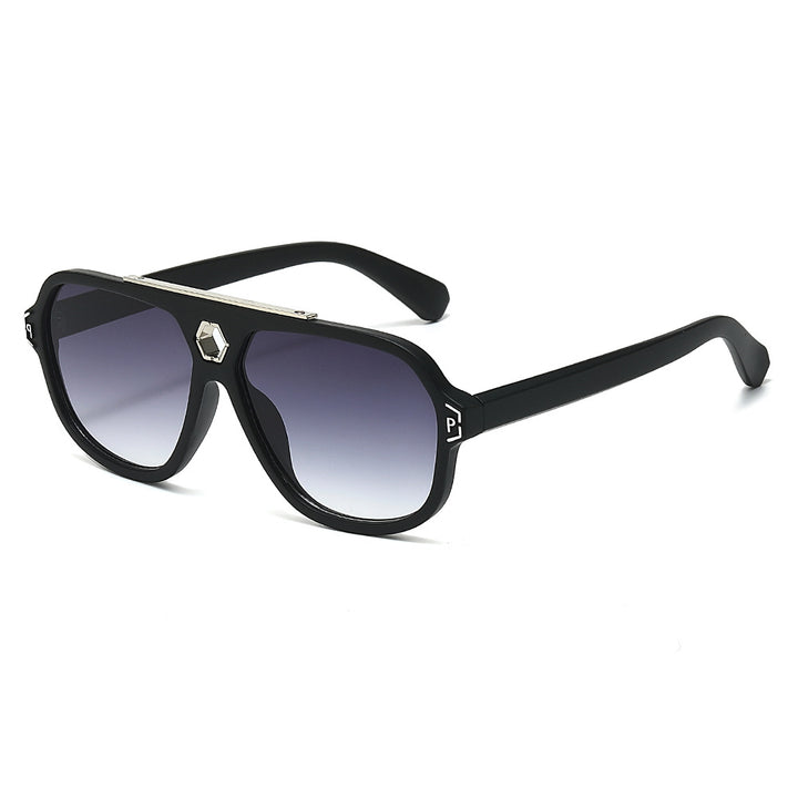 Statement Geometric Shield Sunglasses Stornfield