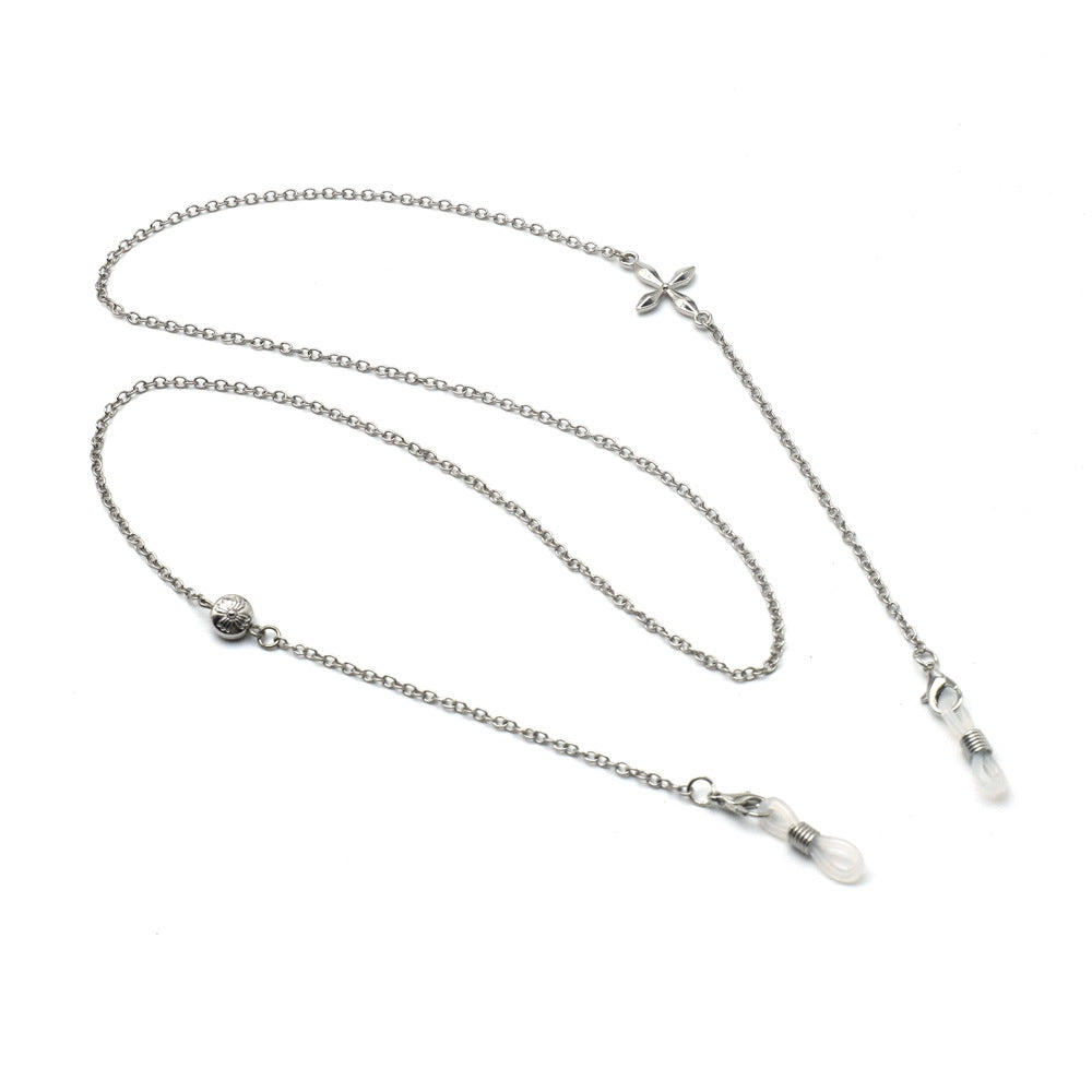 Premium Silver Layered Eyewear Chain Stornfield