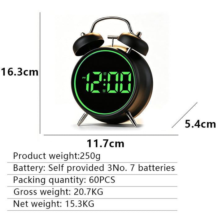Digital Radio Alarm Clock in Modern Design Stornfield