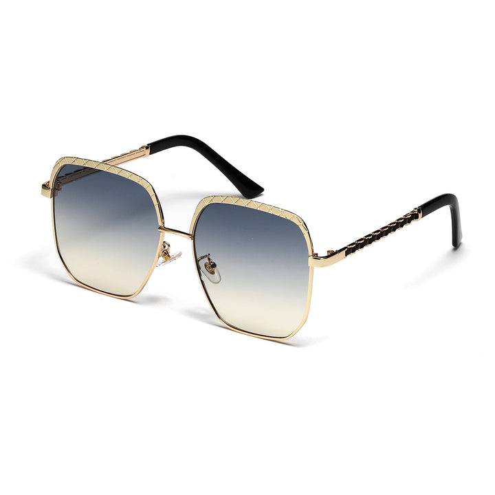 Women's fashionable oversized sunglasses in geometric design Stornfield