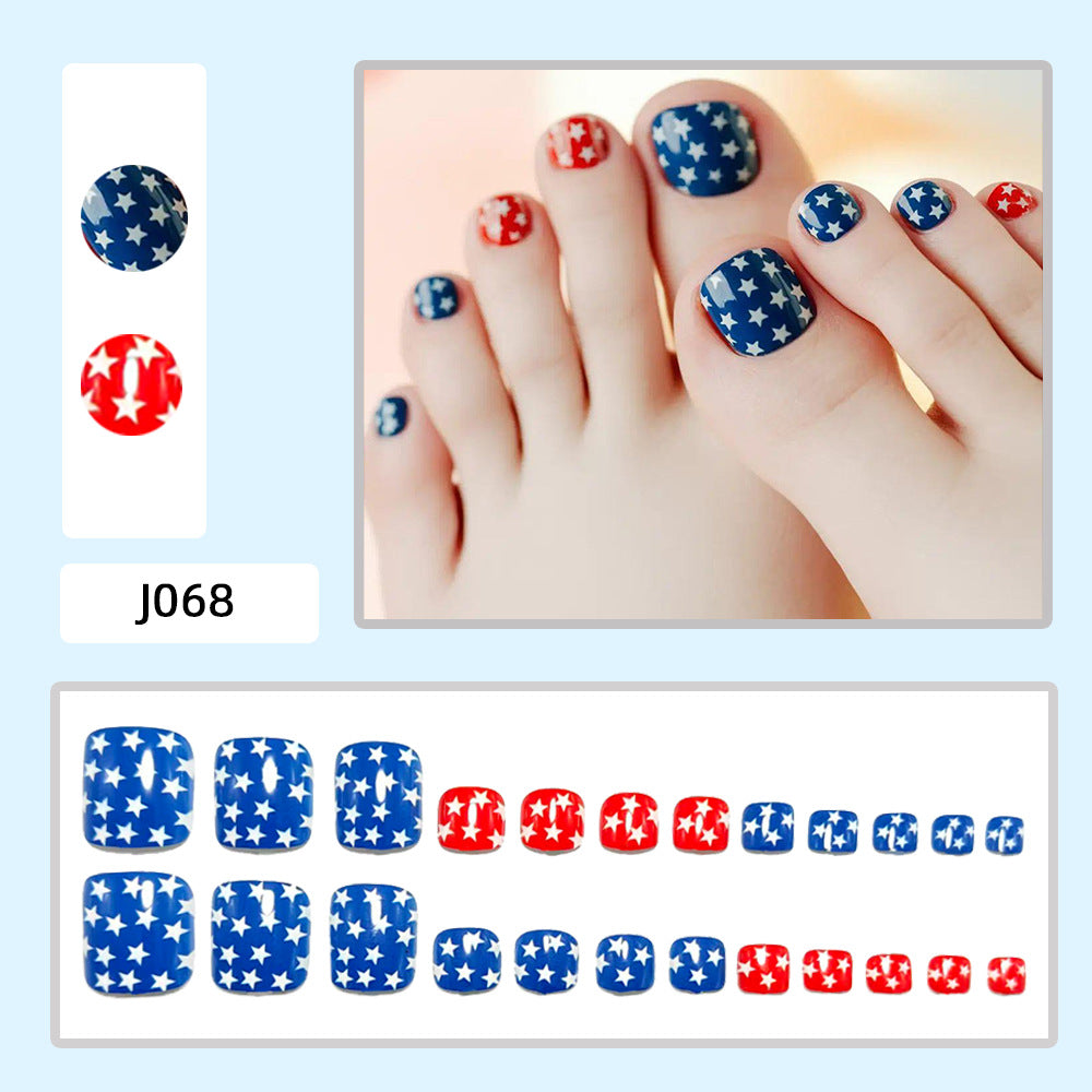 Nail Art Set with Star Motif Stornfield