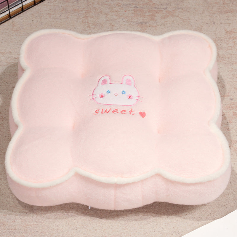 Plush pillow with animal-friendly design Stornfield