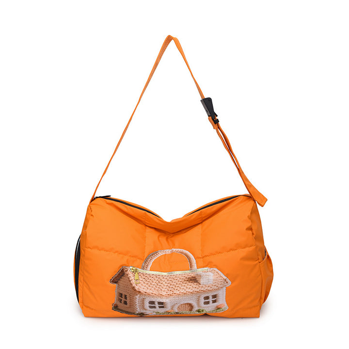 Fashionable Shoulder Bag with Unique Design and Practical Compartments Stornfield