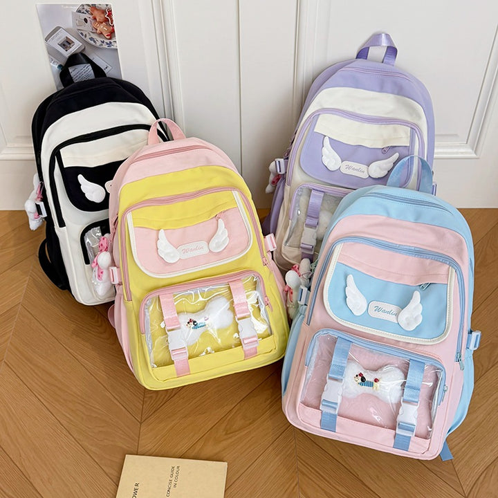 Multi-Pocket Transparent Backpack Stornfield