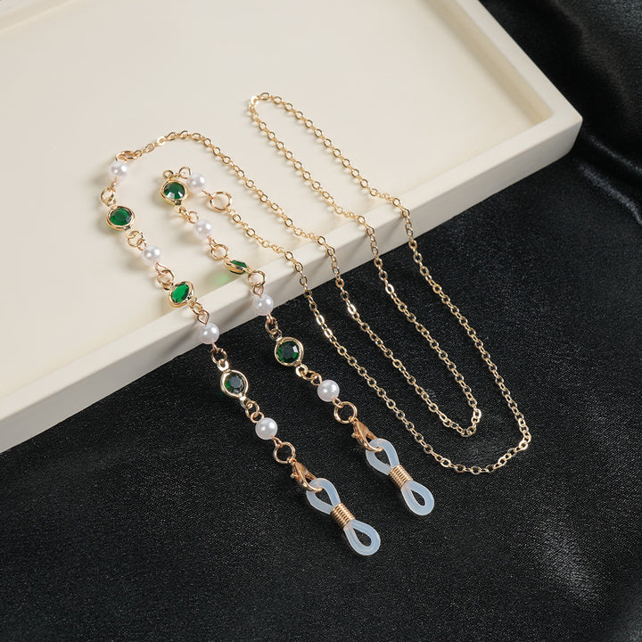 Elegant Gemstone Eyewear Chain Stornfield