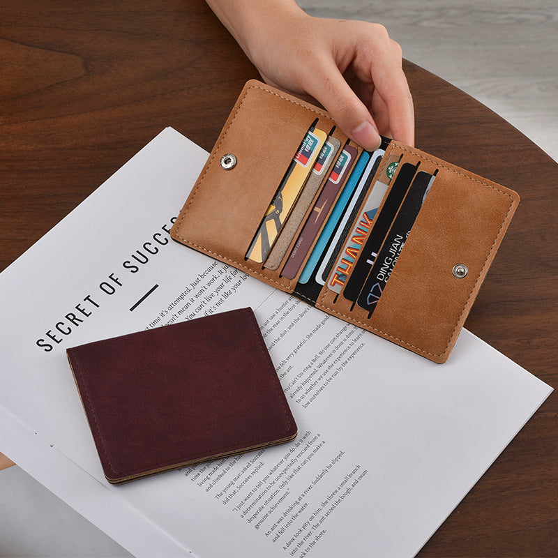Compact Leather Card Holder Stornfield