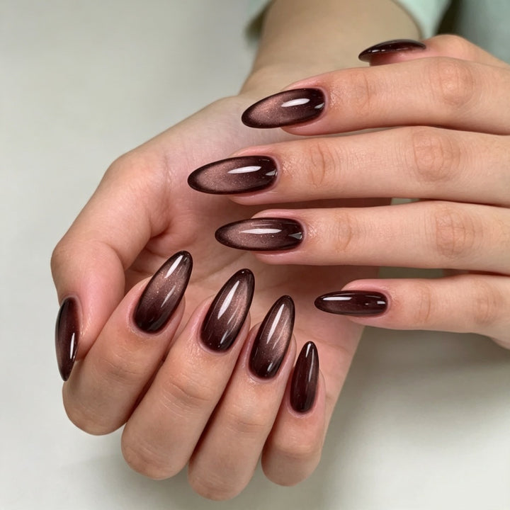 Stylish Ombre Effect Artificial Nails Stornfield