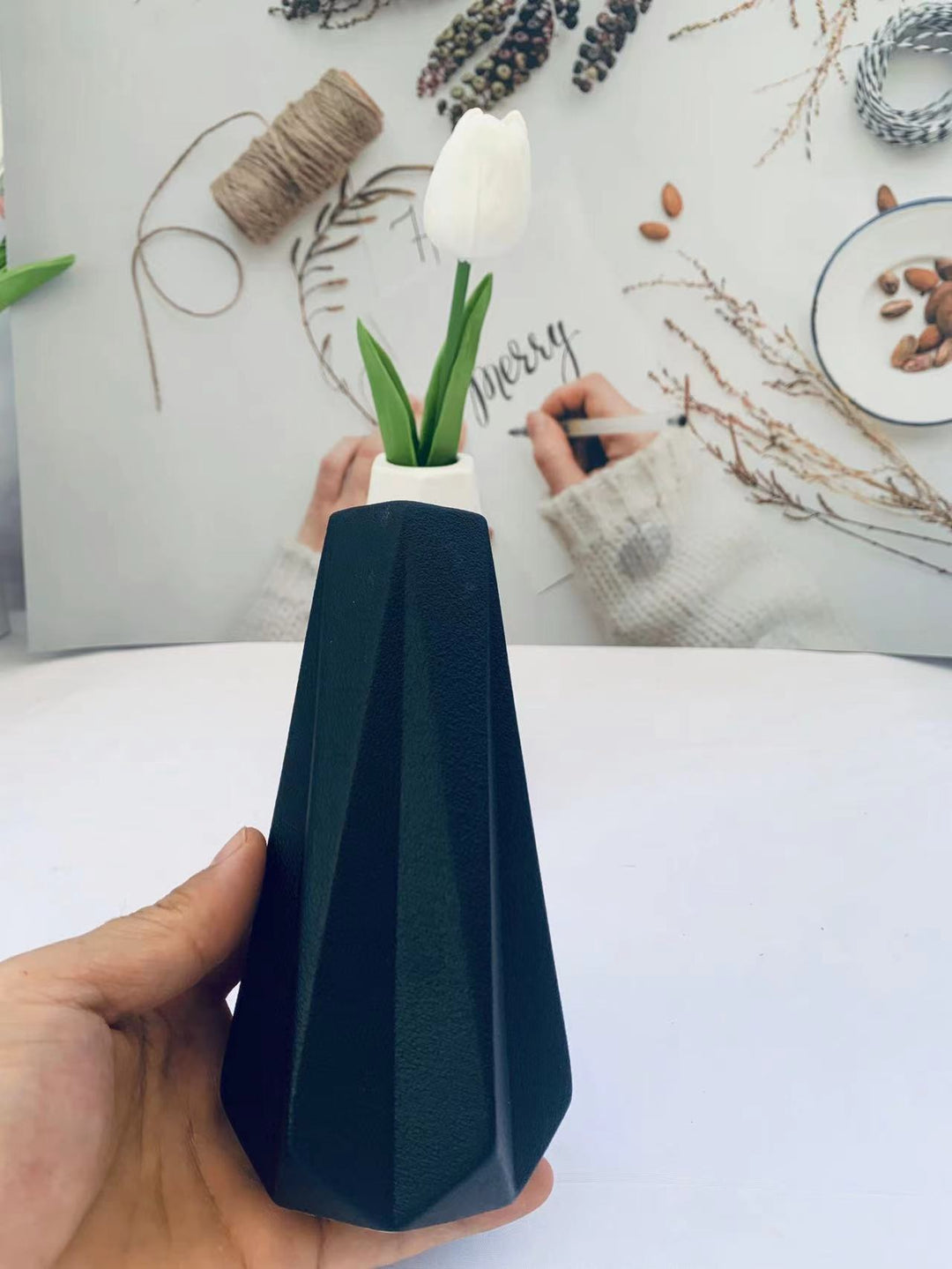 Modern Geometric Decorative Sculpture Stornfeild