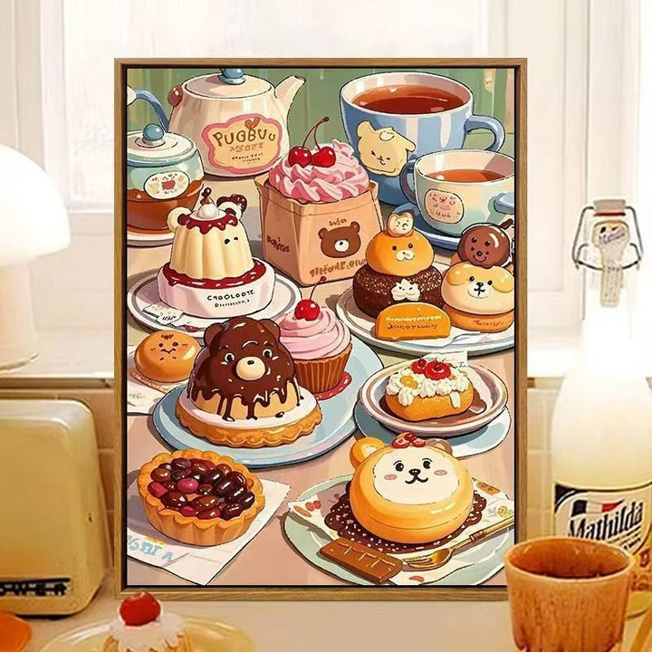 Cute Dessert-Themed Wall Art Stornfield