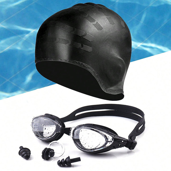 Swim set with breathable cap and optimal seal Stornfield