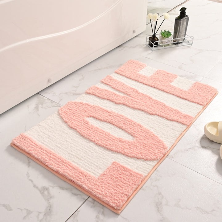 Modern Abstract Bath Mat Stornfield