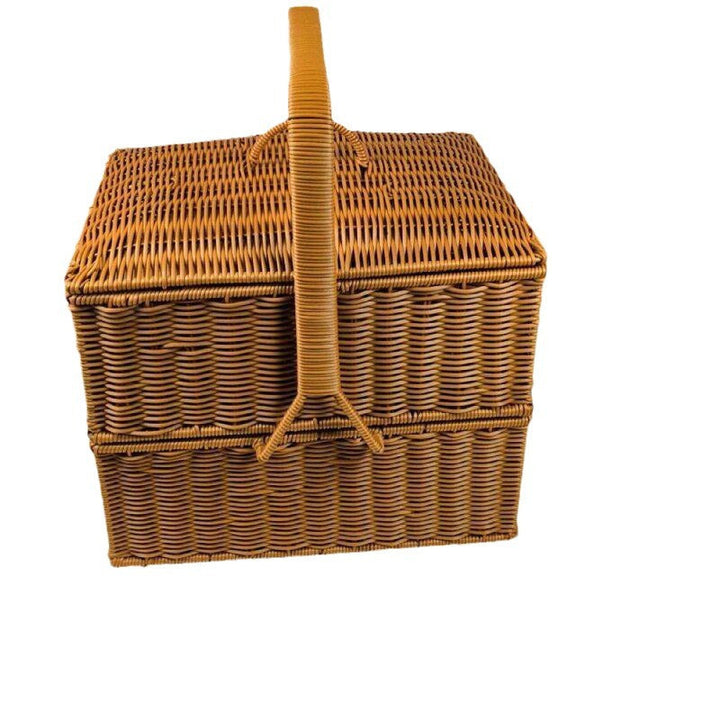 Dual-Layer Woven Storage Basket Stornfield