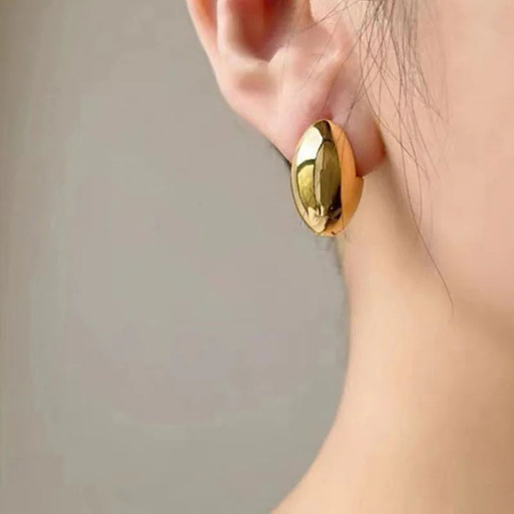 Stylish stainless steel stud earrings Stornfield