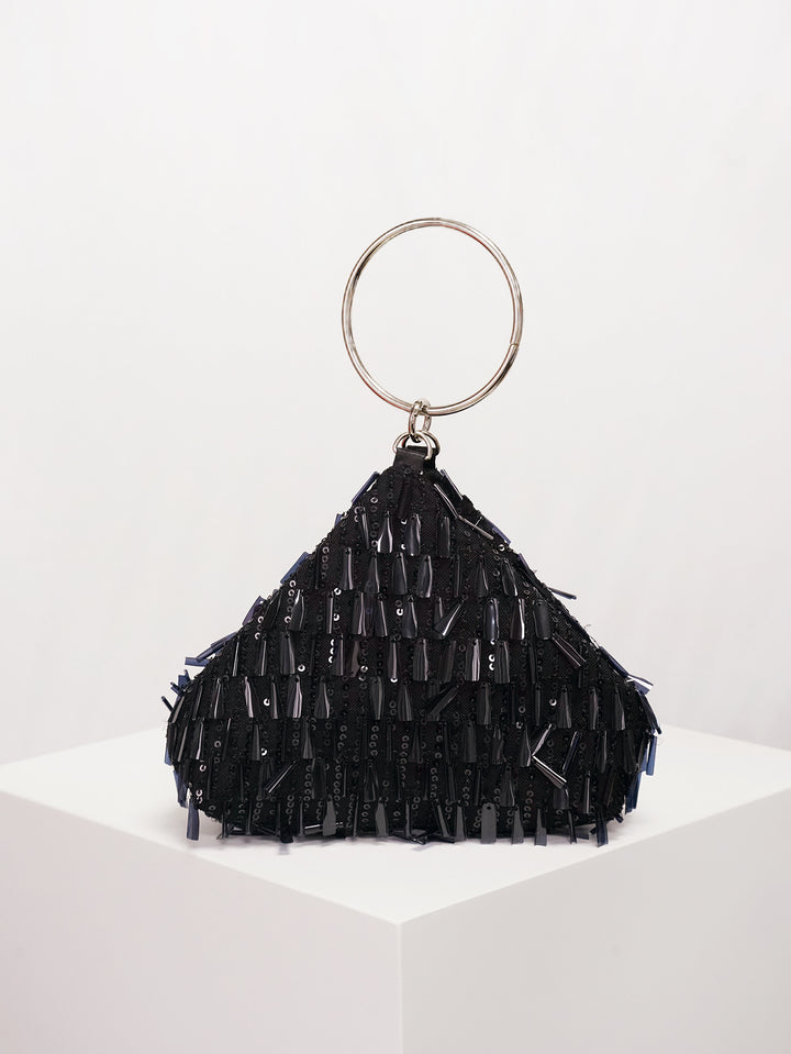 Decorative Fringe Clutch