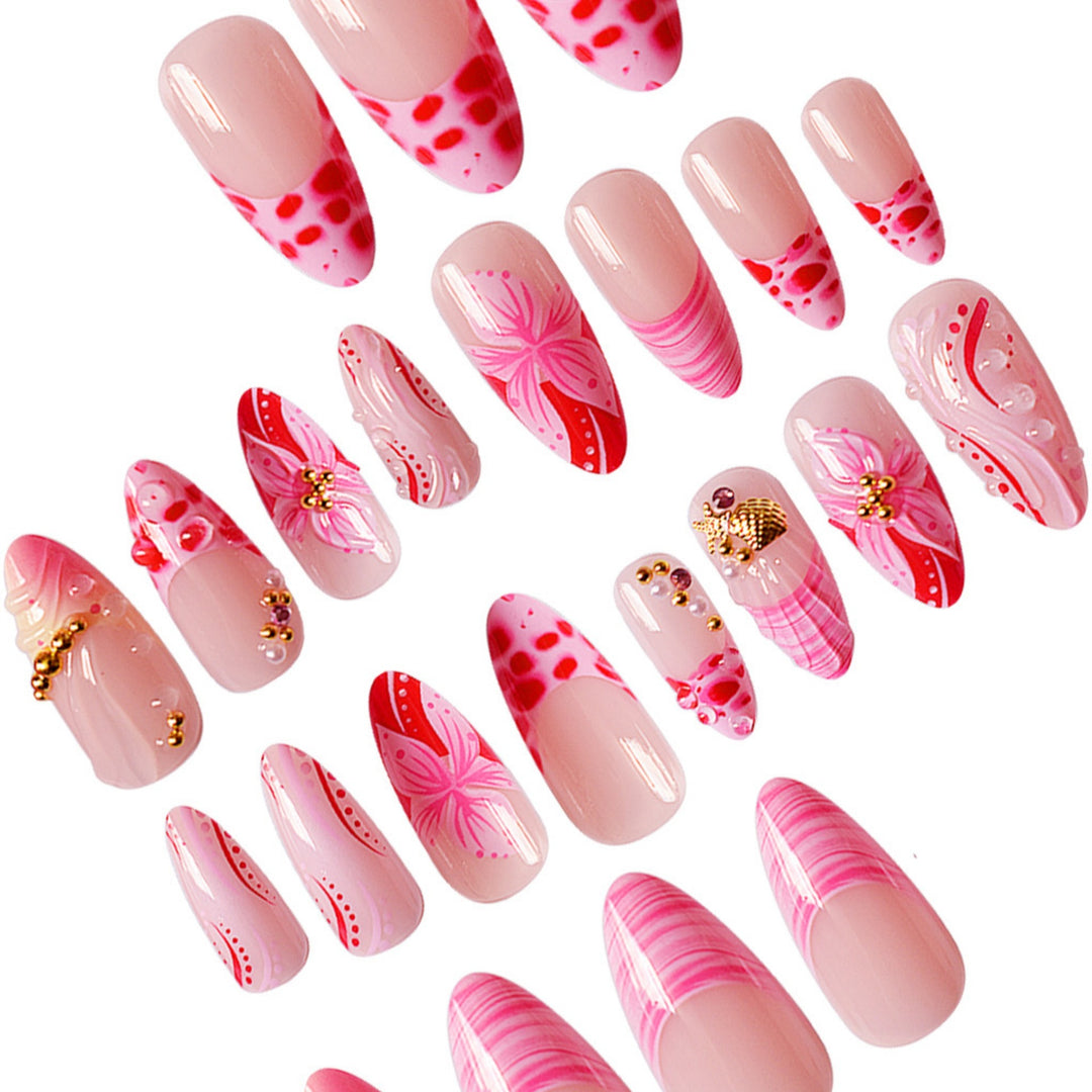 Decorative Stiletto Nail Art Extensions Stornfield