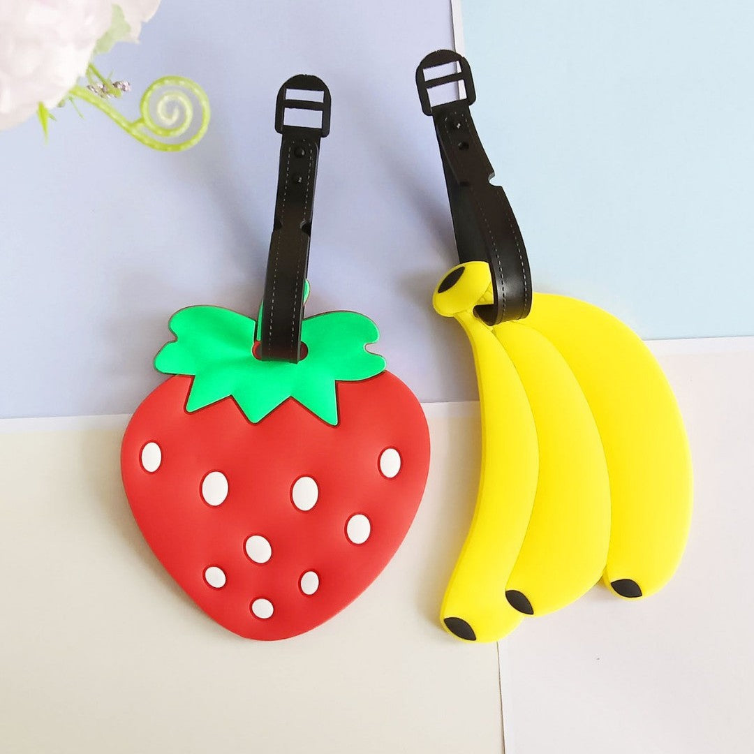 Unisex Novelty Strawberry-Shaped Luggage Tag Stornfield