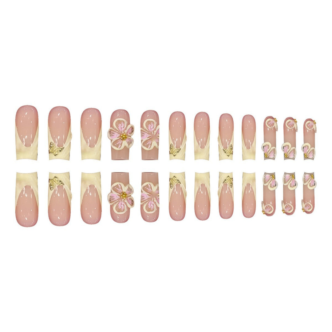 Artistic 3D Floral Nail Art Design Stornfield