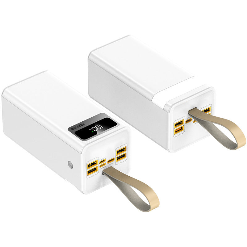 Portable power bank with smart LED display and high-performance USB ports Stornfield
