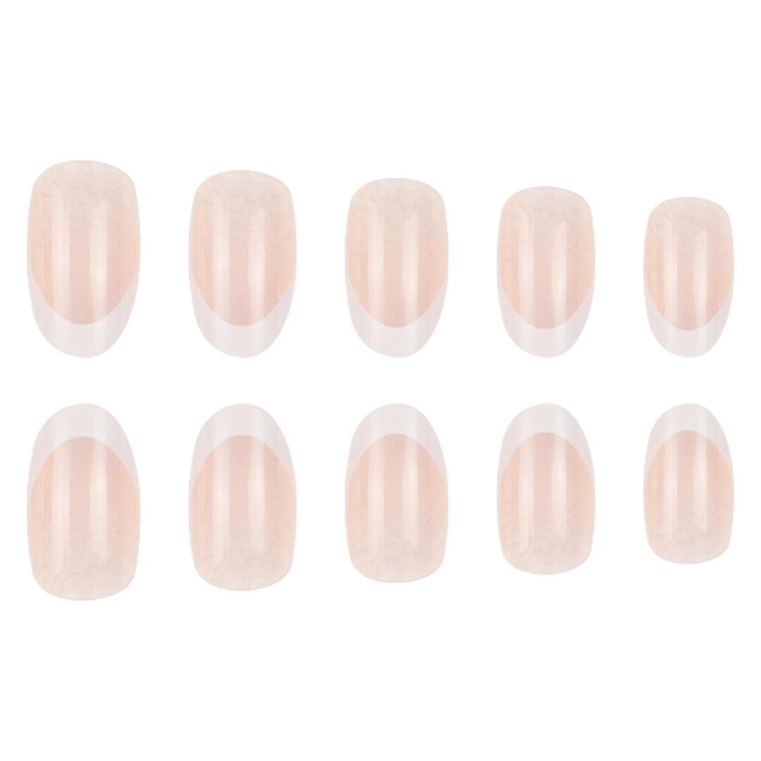 French Tip Press-On Nails Stornfield