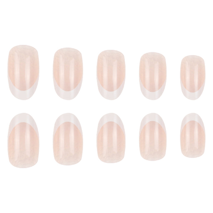 French Tip Press-On Nails Stornfield