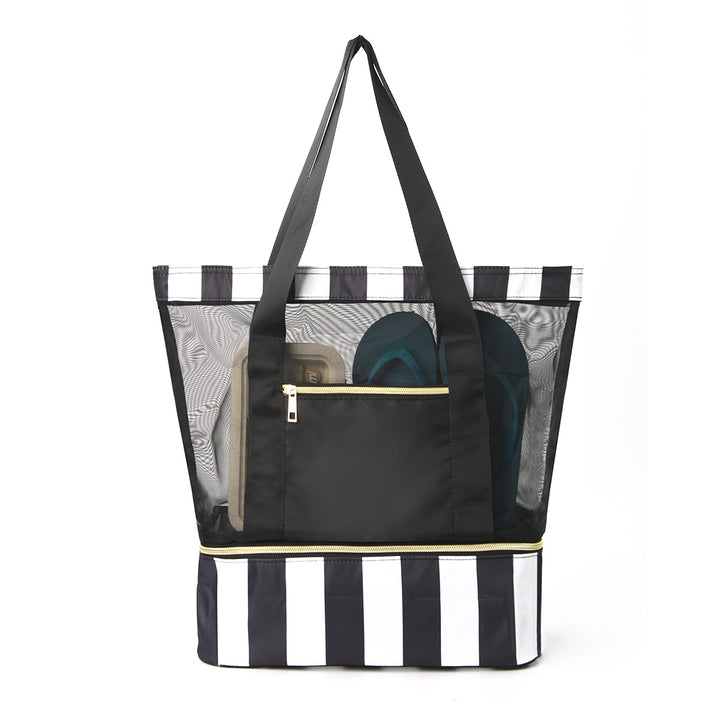Practical tote bag with mesh design Stornfield