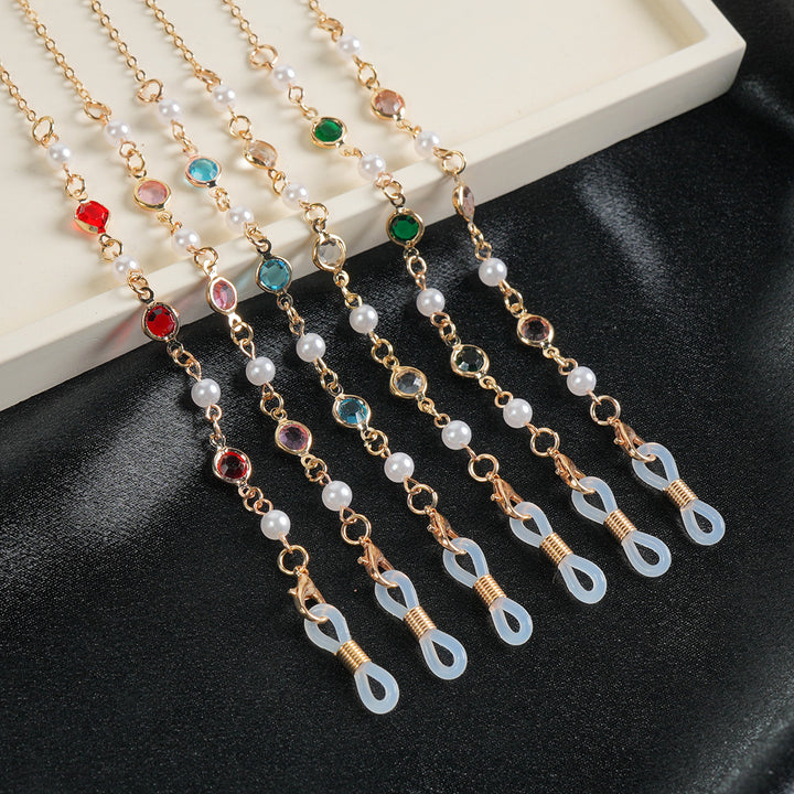Elegant Gemstone Eyewear Chain Stornfield