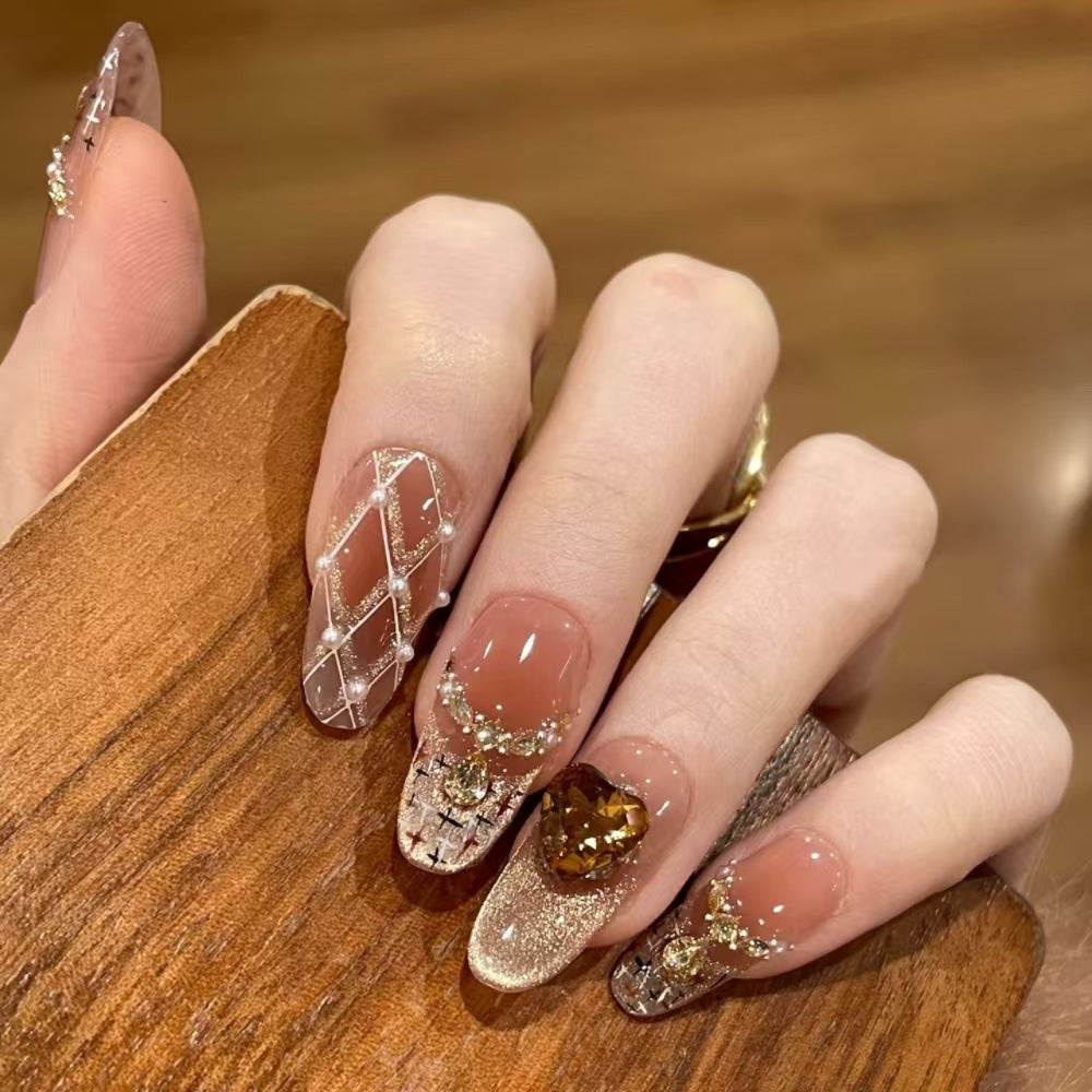 Artistic Elegance Press-On Nail Set Stornfield