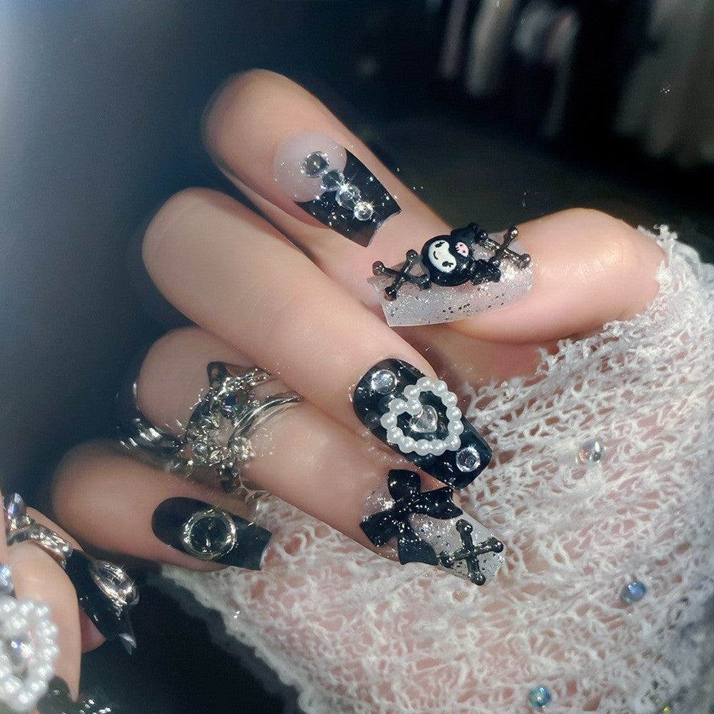 Themed Decorative Press-On Nail Set Stornfield