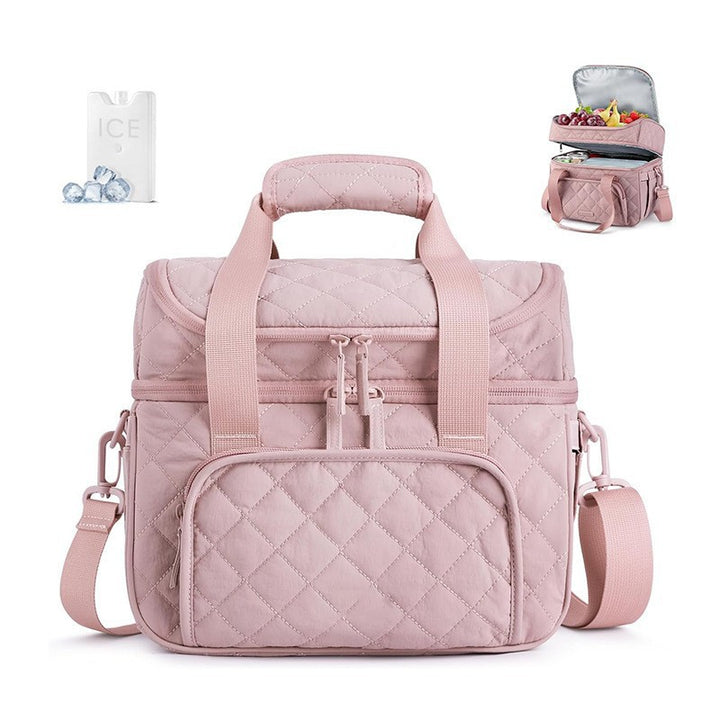 Elegant cooler bag with practical drink holder Stornfield