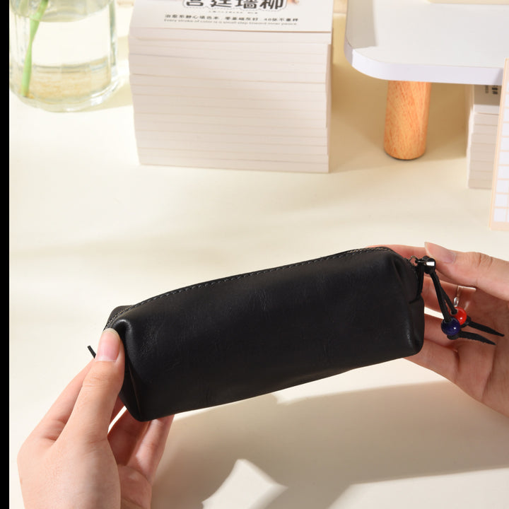 Vintage Leather Pencil Case